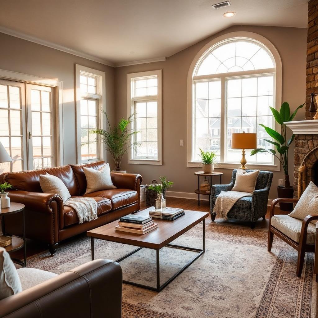 Furnished living room